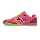 Chuteira Joma Top Flex Futsal Rosa/Verde