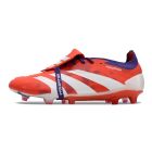 Chuteira de Campo ADIDAS Predator+ Elite FG Vermelho/Branco/Azul