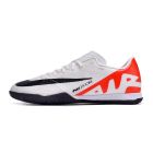 Chuteira Nike Air Zoom Mercurial Vapor 15 Academy Futsal Branco/Vermelho