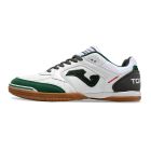 Chuteira Joma Top Flex Futsal Branco/Verde/Preto