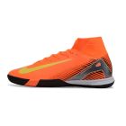 Chuteira Nike Air Zoom Mercurial Superfly 10 Academy Futsal Laranja/Amarelo