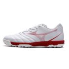 Chuteira MIZUNO Morelia TF KL II Society Branco Vermelho