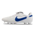 Chuteira de Campo Nike Premier III FG Branco/Azul