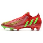 Chuteira de Campo ADIDAS Predator Edge.1 Low FG Vermelho Verde