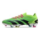 Chuteira de Campo ADIDAS Predator Accuracy.1 Low FG Verde/Rosa