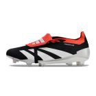 Chuteira de Campo ADIDAS Predator+ Elite FG Preto/Vermelho