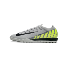 Chuteira Nike Air Zoom Mercurial Vapor 16 Pro Society Cinza/Verde