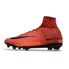 Chuteira de Campo NIKE Mercurial Superfly 5 FG Vermelho/Preto