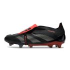 Chuteira de Campo ADIDAS Predator+ Elite FG Preto/Vermelho