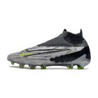 Chuteira de Campo NIKE Phantom GX Elite DF FG Cinza/Preto