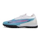 Chuteira Nike React Phantom GX Elite Society Azul/Branco/Preto