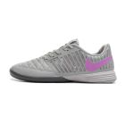 Chuteira NIKE Lunar Gato II Futsal Cinza/Roxo