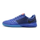 Chuteira NIKE Lunar Gato II Futsal Azul/Laranja