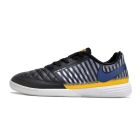 Chuteira NIKE Lunar Gato II Futsal Preto/Azul/Amarelo