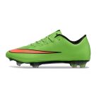 Chuteira de Campo NIKE Mercurial Vapor X FG Verde/Laranja