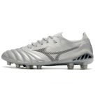 Chuteira de Campo Mizuno Morelia Neo 3 β Made In Japan FG Prata