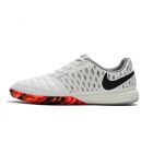 Chuteira NIKE Lunar Gato II Futsal Branco Vermelho