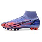 Chuteira Campo NIKE Mercurial Superfly 8 AG Elite Kylian Mbappé Flames