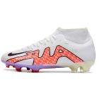 Chuteira de Campo NIKE Air Zoom Superfly 9 Academy FG Branco/Vermelho