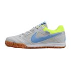 Chuteira NIKE SB Gato Futsal Cinza/Azul/Amarelo