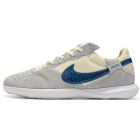 Chuteira NIKE Street Gato Futsal Bege Azul