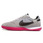 Chuteira NIKE Street Gato Futsal Cinza Rosa