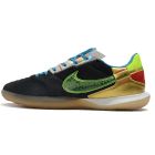 Chuteira NIKE Street Gato Futsal Preto Amarelo