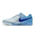 Chuteira NIKE Tiempo Legend 7 Academy Futsal Prata Azul