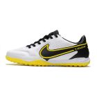 Chuteira NIKE Tiempo Legend 9 Pro Society Preto Branco Amarelo