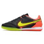 Chuteira NIKE Tiempo Legend 9 Pro Futsal Preto Laranja