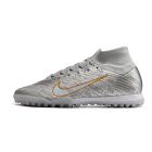 Chuteira NIKE Air Zoom Mercurial Superfly 9 Elite Society XXV Prata/Dourado