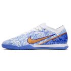 Chuteira Nike Air Zoom Mercurial Vapor 15 Elite Futsal CR7 Azul Branco