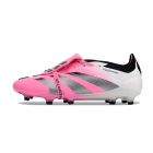 Chuteira de Campo ADIDAS Predator+ Elite FG Rosa/Preto