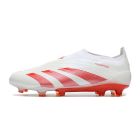 Chuteira de Campo ADIDAS Predator Elite LL FG Branco/Vermelho