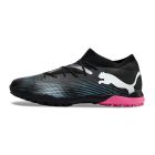 Chuteira PUMA Future 7 Match Society Preto/Rosa