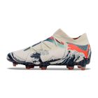 Chuteira de Campo Puma Future 7 Ultimate FG/AG Branco/Azul