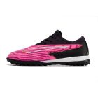 Chuteira Nike React Phantom GX Pro Society Rosa/Preto