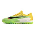 Chuteira Nike React Phantom GX Pro Society Verde/Amarelo