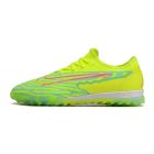 Chuteira Nike React Phantom GX Pro Society Verde/Amarelo