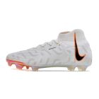 Chuteira de Campo NIKE Phantom Luna Elite FG Branco/Laranja