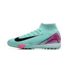 Chuteira Nike Air Zoom Mercurial Superfly 10 Elite Society Verde/Rosa