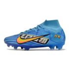 Chuteira de Campo NIKE Air Zoom Superfly 9 Elite FG Mbappe Azul/Amarelo