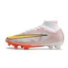 Chuteira de Campo NIKE Air Zoom Superfly 9 Elite FG Branco/Laranja