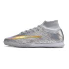 Chuteira NIKE Air Zoom Mercurial Superfly 9 Elite Futsal XXV Prata/Dourado