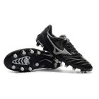 Chuteira de Campo Mizuno Morelia Neo FG Preto Cinza