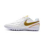 Chuteira NIKE Tiempo Legend 7 Academy Society R10 Branco/Dourado