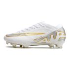 Chuteira de Campo NIKE Air Zoom Mercurial Vapor 15 Elite FG Branco/Dourado/Prata