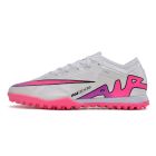 Chuteira Nike Air Zoom Mercurial Vapor 15 Elite Society Branco/Rosa