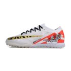 Chuteira Nike Air Zoom Mercurial Vapor 15 Elite Society Branco/Vermelho