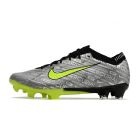 Chuteira de Campo NIKE Air Zoom Mercurial Vapor 15 Elite FG XXV Prata/Verde